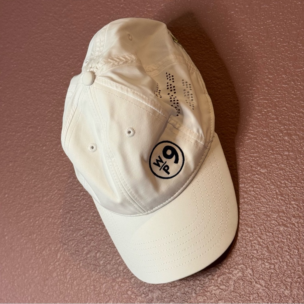 Kate Lord Winter Park 9 WP9 White Hat with Embroidered Logo
